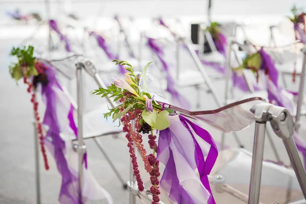 Flowers at the wedding — Stock Photo, Image