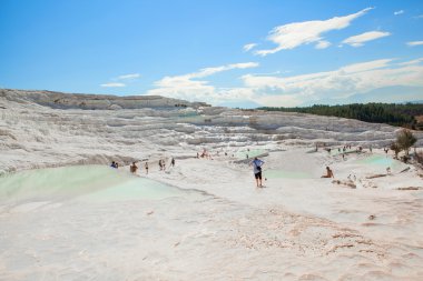 teraslar Pamukkale, Türkiye