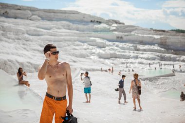 teraslar Pamukkale, Türkiye