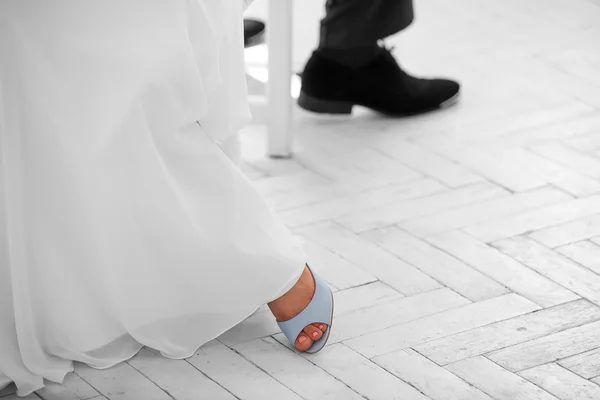 Os sapatos de casamento — Fotografia de Stock