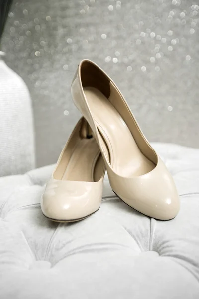 Wedding Bride's schoenen — Stockfoto