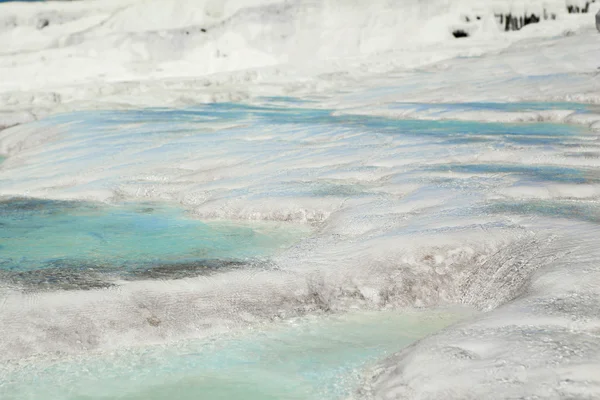 Terasy Pamukkale, Turecko — Stock fotografie