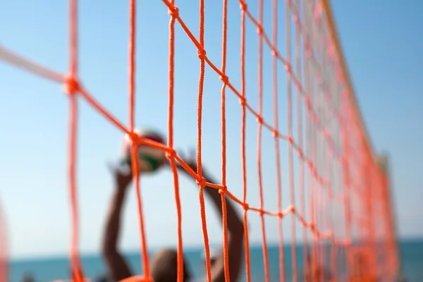 Beachvolley netto — Stockfoto