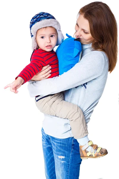 Mãe e seu filho — Fotografia de Stock