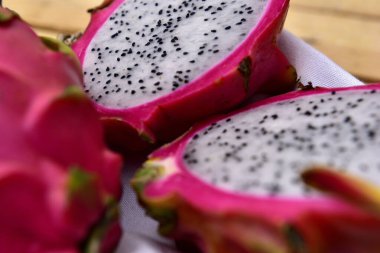 Taze egzotik organik ejderha meyvesi