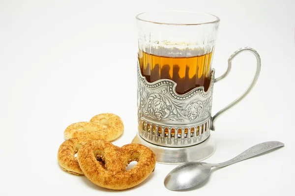 Tanımlama bilgileri ile çay bardak.