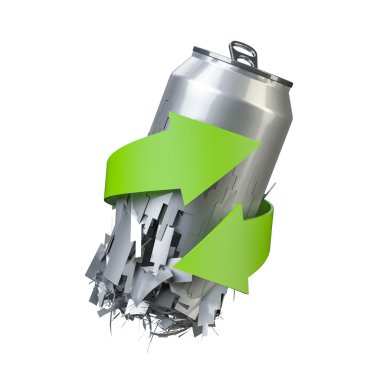 recicling metal olabilir