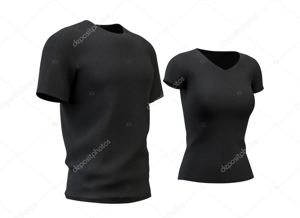 black tshirts set