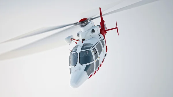 3D uçan helikopter 