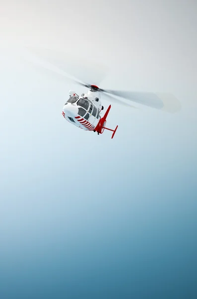 Helicopter in flight — Stock Photo, Image