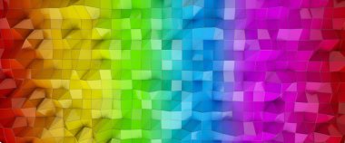 Geometrik renkli arkaplan