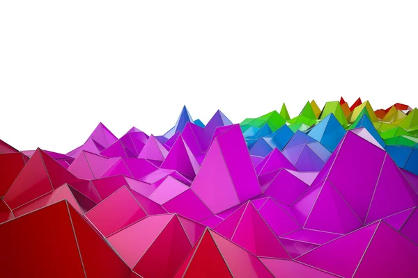 Fundo colorido geométrico — Fotografia de Stock