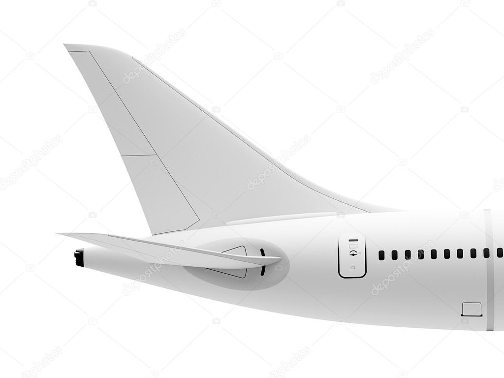 Plane tail wing Stock Photo by ©jules2000 58968601