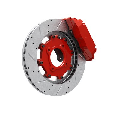 Kırmızı disk fren