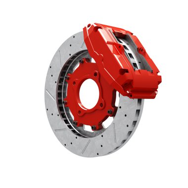 Kırmızı disk fren