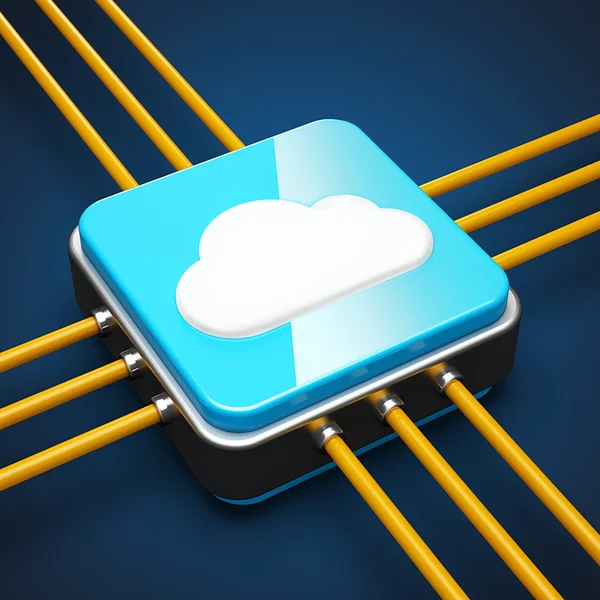 Cloud Computing — Stockfoto