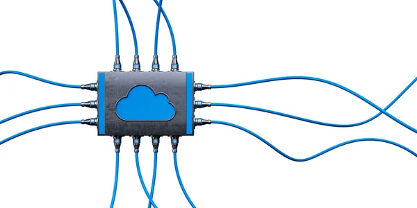 Chmura obliczeniowa — Zdjęcie stockowe