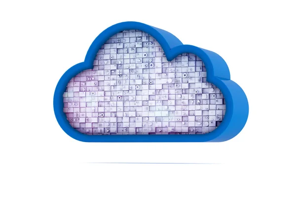 Cloud Computing — Stockfoto