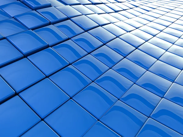 Blauer abstrakter welliger Hintergrund — Stockfoto