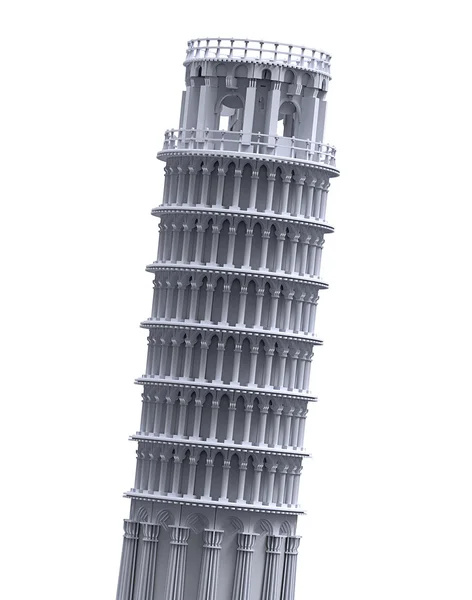 Torre inclinada de pisa — Fotografia de Stock