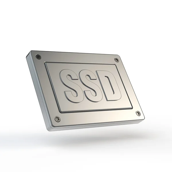 Твердый накопитель (SSD) ) — стоковое фото