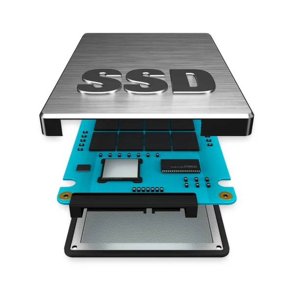 Disque à semi-conducteurs (SSD) ) — Photo