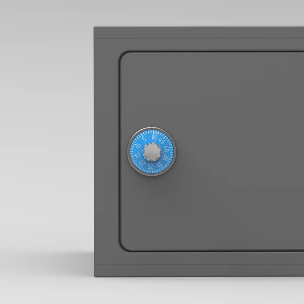 3d rendering of simple safe — Stock Photo, Image