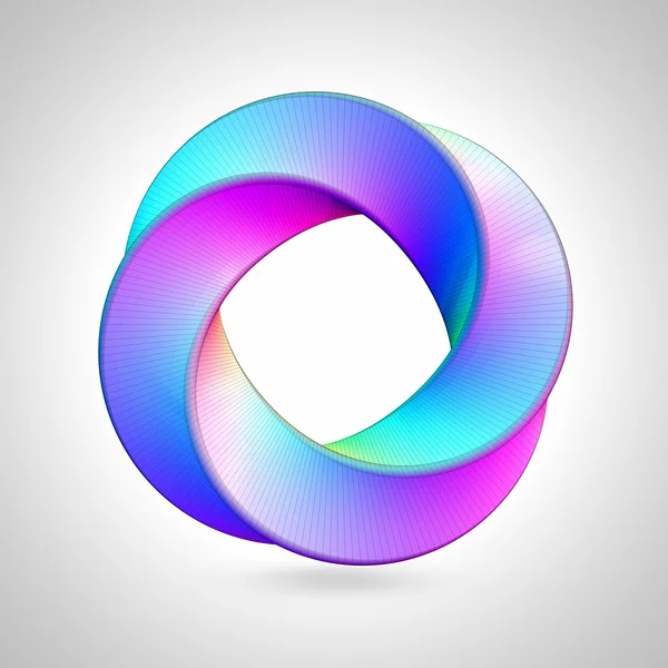 Kleurrijke abstracte ring — Stockfoto
