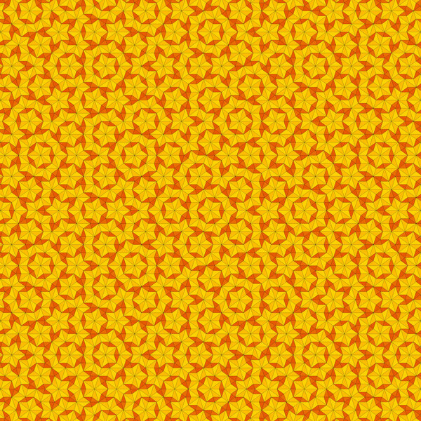 yellow background with stars