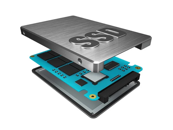 Disco ssd dimensionable — Foto de Stock