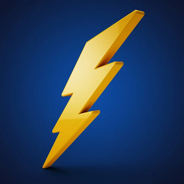 Gele Lightning — Stockfoto