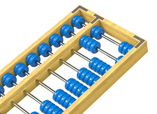 Trä Abacus Illustration — Stockfoto