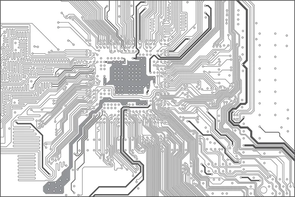 Placa de circuito impreso — Archivo Imágenes Vectoriales