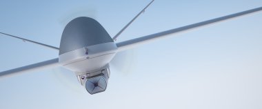 modern dronun 3D render