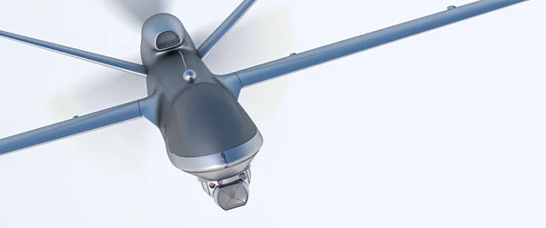Rendering 3d dari drone modern — Stok Foto