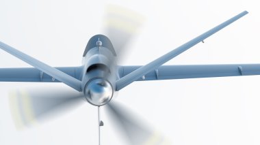 modern dronun 3D render