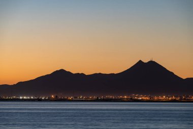 Tunus çok güzel bir gün batımı