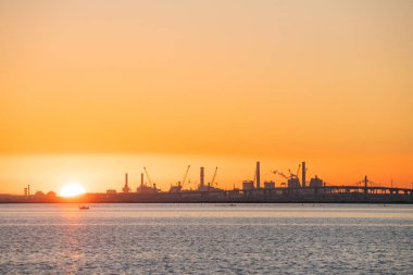 Tunus çok güzel bir gün batımı