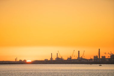 Tunus çok güzel bir gün batımı