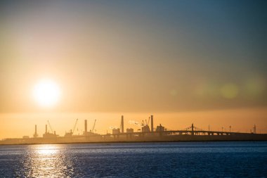 Tunus çok güzel bir gün batımı