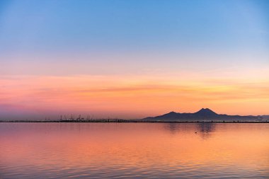 Tunus çok güzel bir gün batımı