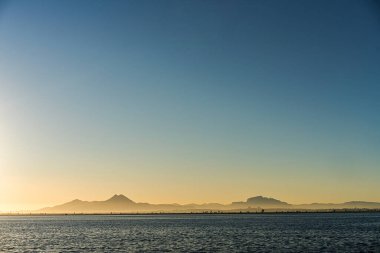 Tunus çok güzel bir gün batımı