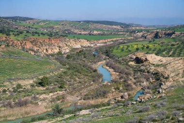 Tunus Manzarası - Oued Mellegue - Kuzey Tunus