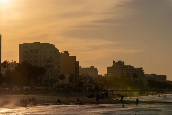 Fin Journée Sur Sousse Boujaafar Tunisie — Photo