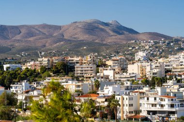 Yunanistan 'ın Attica kentindeki bir liman kasabası olan Rafina' nın kıyı manzarası, 14 Kasım 2025.