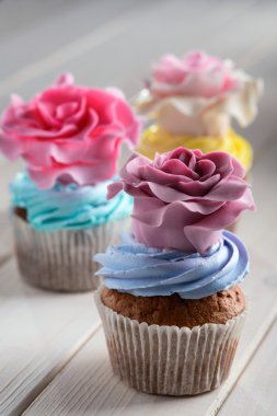 Cupcake ön planda