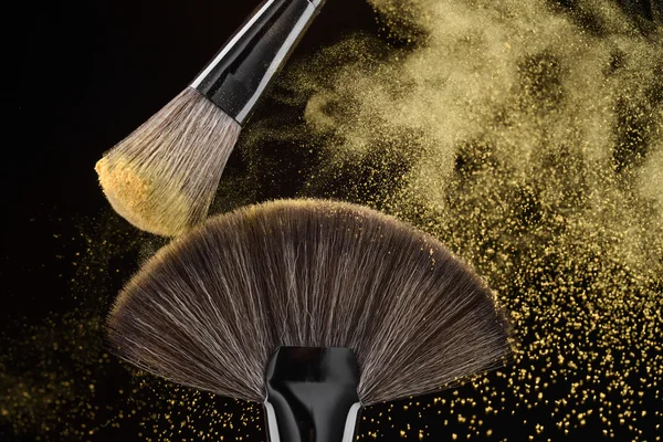 The friction of two brushes — Stock Photo, Image