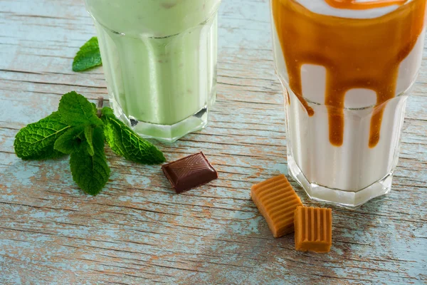 Milkshake hazırlama süreci