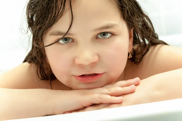 Kinder in Badewanne — Stockfoto