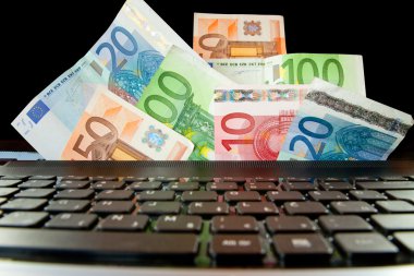 laptop ve para